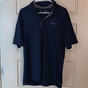 Men’s Navy Blue Under Armour Polo
